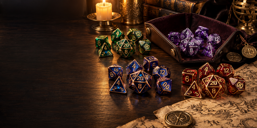 Premium Polyhedral , 6-8pc w/D3 24-7pc