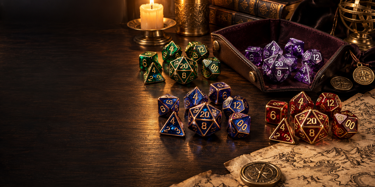 Premium Polyhedral , 6-8pc w/D3 24-7pc