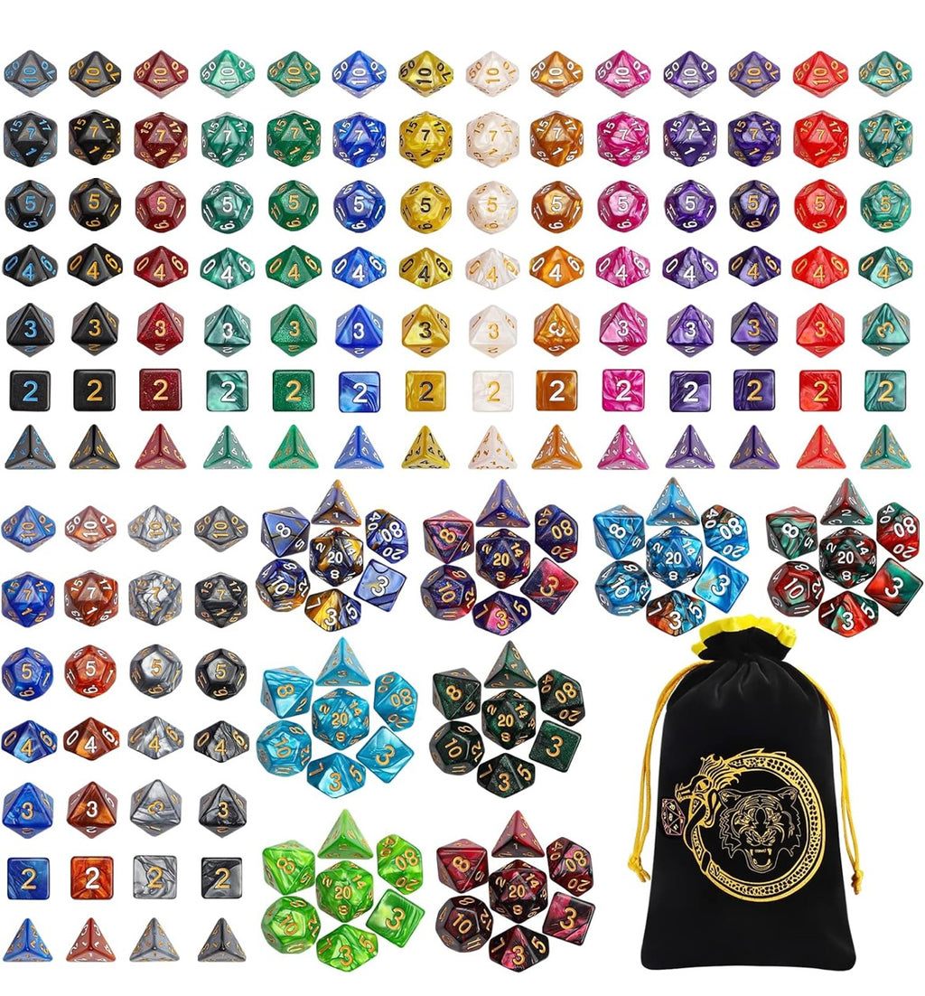 Premium Polyhedral , 6-8pc w/D3 24-7pc