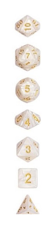 Premium Polyhedral , 6-8pc w/D3 24-7pc