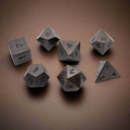 Copper Ore - 7 Piece DnD Dice Set | Metal RPG Gaming Dice