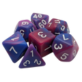 Fantasy Imagination - 7 Piece DnD Dice Set | Acrylic RPG Gaming Dice
