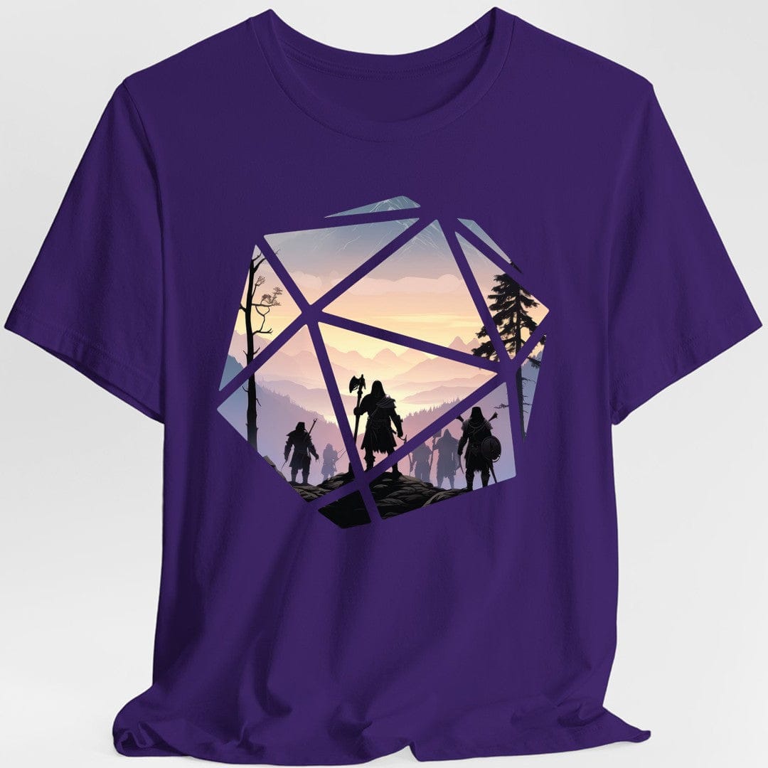 D&D D20 Landscape T-shirt